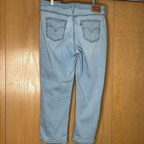 Levi's® Mid Rise Boyfriend Jeans Sz 18 - Picture 5 of 9